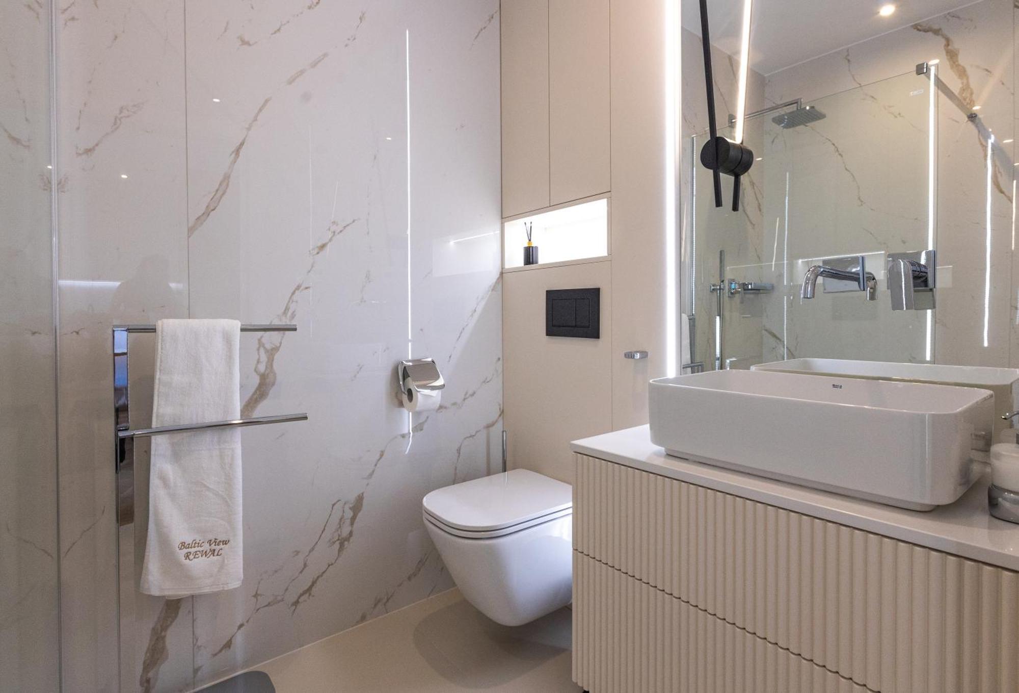 Appartement Baltic View Rewal 6-Pax Latte Extérieur photo